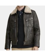 Leather jacket RAF B3 Bomber sheepskin Leather Jacket