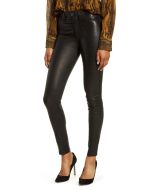 Leather Pant Black Real leather women pant