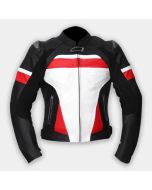 Men Motorbike Genuine Leather Motorcycle Ce Armor Protection Biker Riding Jacket New