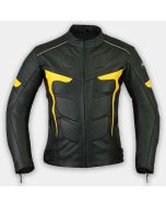 Mens Biker Motorbike Motorcycle Leather Jacket CE Armours
