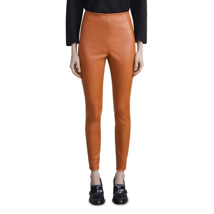 Leather Trouser womens real leather pant