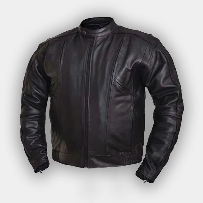 Big & Tall Mens Sheep Leather Jacket For Men