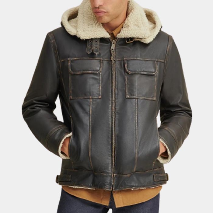 RAF B3 Sheepskin real leather bomber jacket