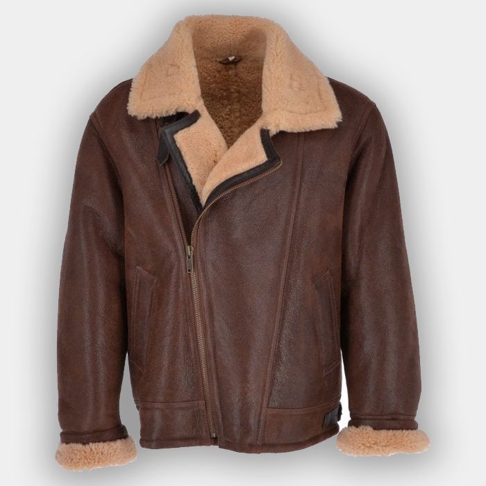 Sheepskin Flying Jacket Antique New