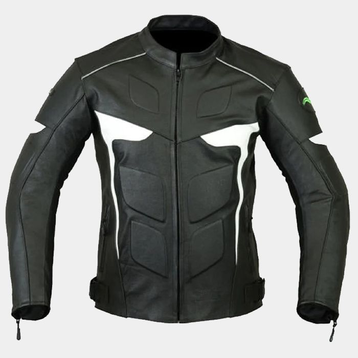 Motorbike Genuine Leather Motorcycle Ce Armor Protection Biker Riding Jacket New