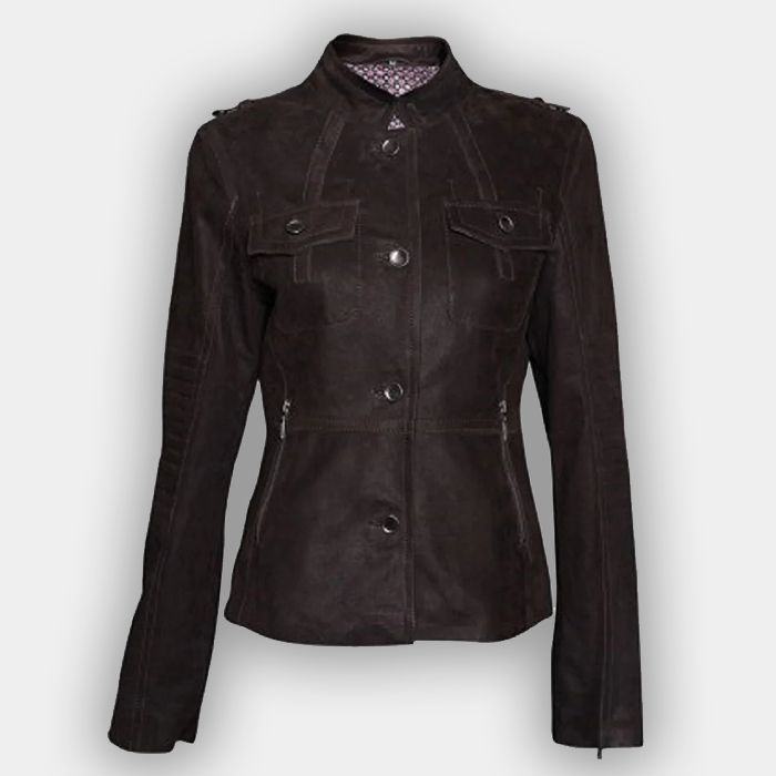 Women Leather Sued Real Leather Coat Finest Quality