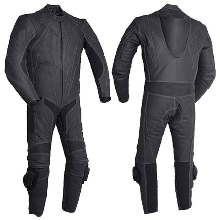 Motorbike Racing Suit Black