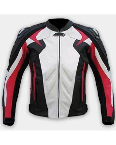 Mens Fashion Real Leather Motorbike Jacket MJ-17