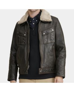 Leather jacket RAF B3 Bomber sheepskin Leather Jacket