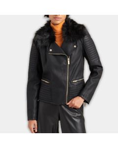 Women RAF B3 Bomber Aviator Leather Jacket