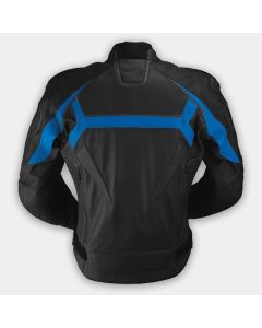 Men Motorbike Genuine Leather Motorcycle Ce Armor Protection Biker Riding Jacket Black