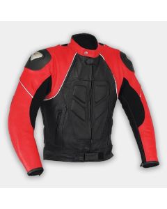 Men Motorbike Genuine Leather Motorcycle Biker Riding Jacket New