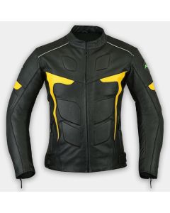 Mens Biker Motorbike Motorcycle Leather Jacket CE Armours