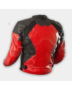 Men Motorbike Genuine Leather Motorcycle Biker Jacket New