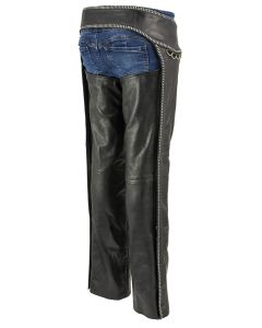 Womens leather chaps