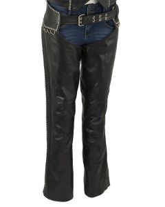 Womens leather chaps